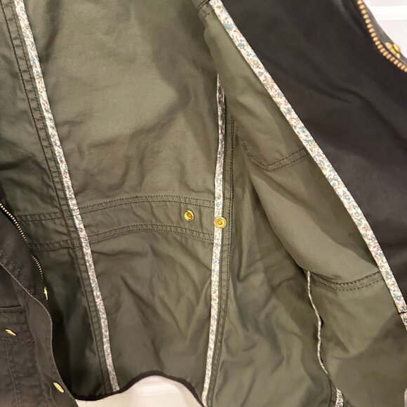 J CREW DOWNTOWN FIELD ARMY GREEN JACKET MEDIUM - Picture 4 of 6